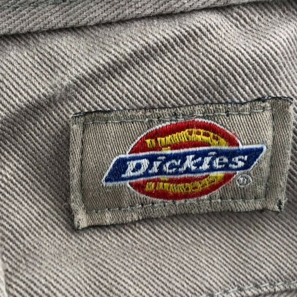 Dickies Mens Work Pants Size 40x30 Khaki Chino Straight Relaxed Tan Workwear - Picture 11 of 14